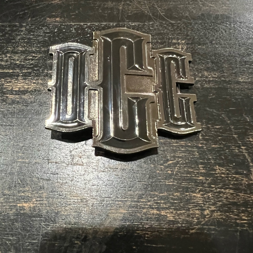 Orange County Choppers Belt Buckle - Officially Lic - OCC Black Buckle -  New